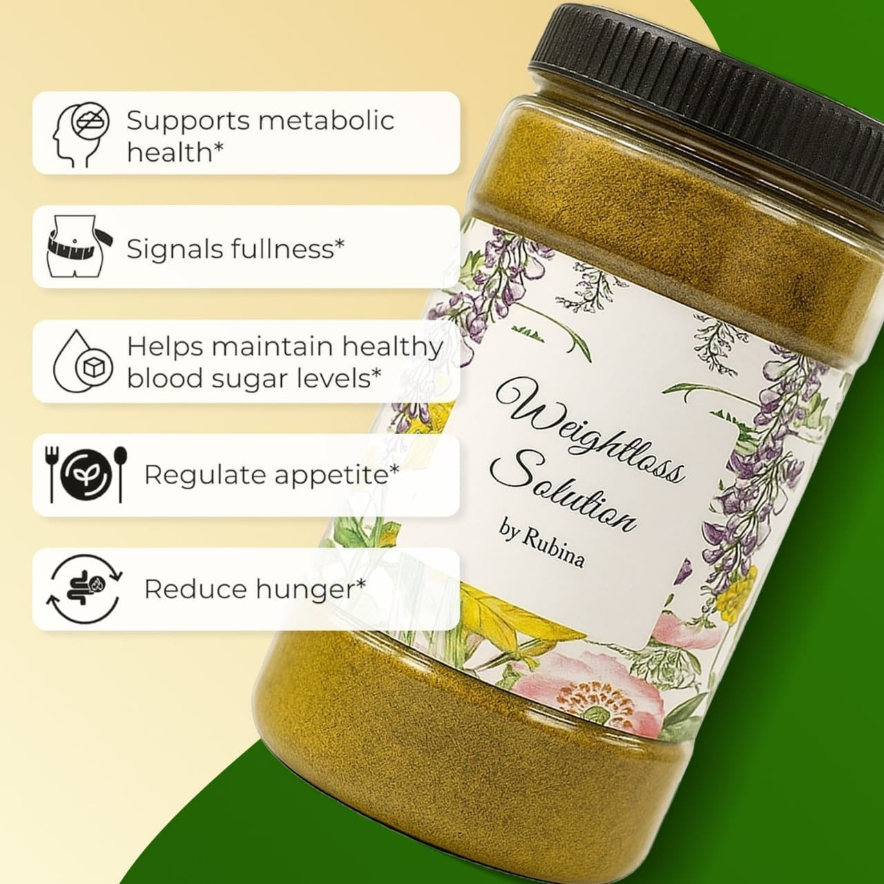 Weight Loss Solution Dr. Rubina | Herbal Slimming, Digestion & Energy Support Formula