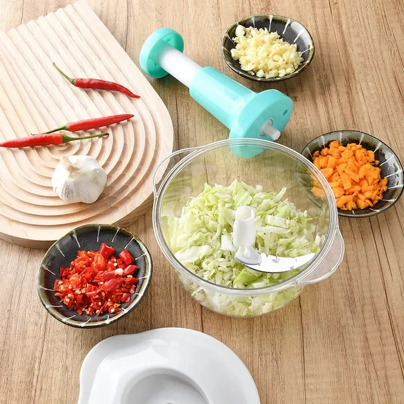 Best Food Chopper | Hand Press Manual Push Chopper For Kitchen Use | Food Chopper Multipurpose