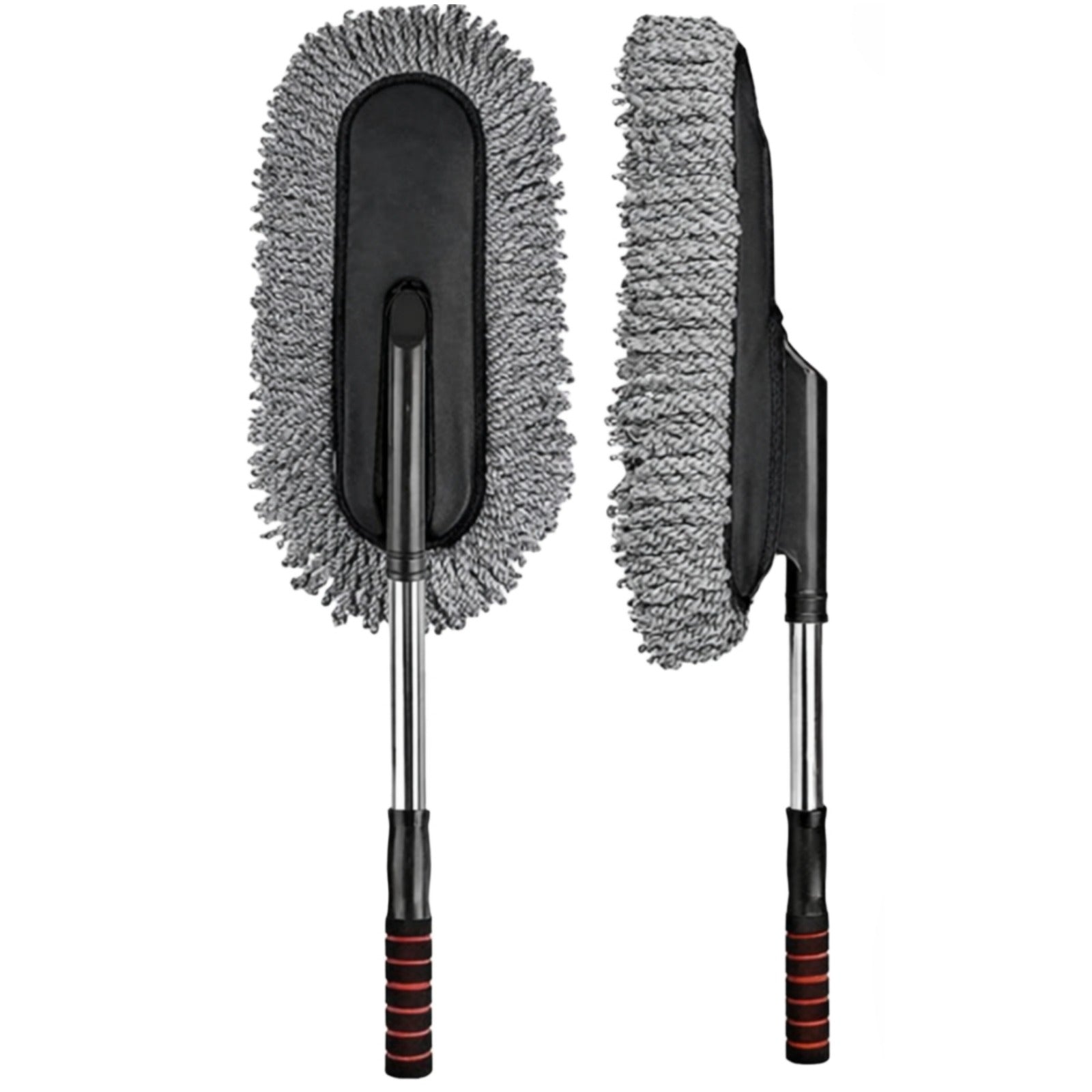 Car Wash Cleaning Brush Duster Dust Wax Mop Microfiber Telescoping Tool For Vehicle Exterior And Interior
